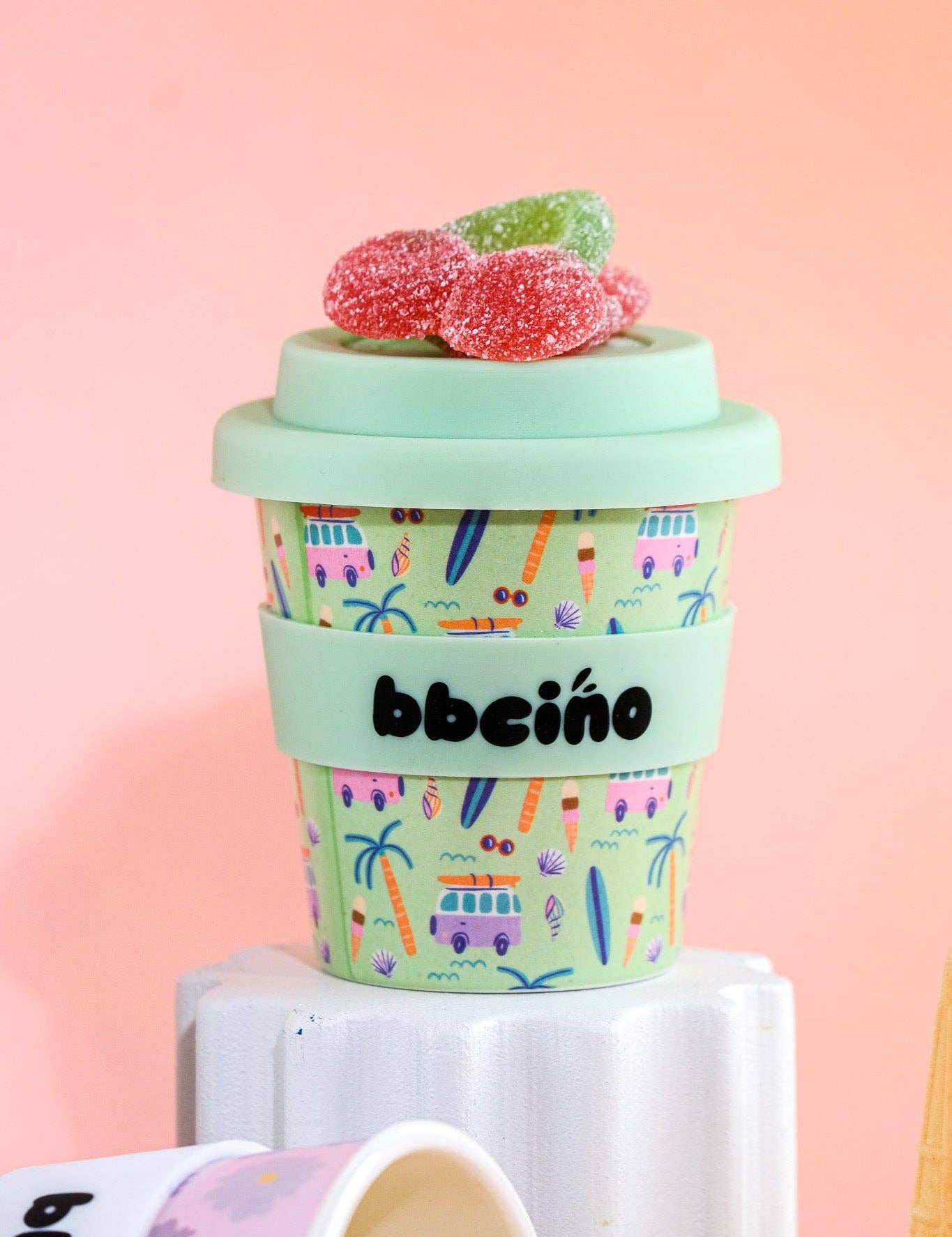 Beach Bums Babycino Cup - 120ml (Straw Included)