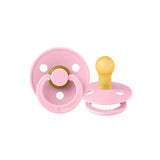 BIBS Pacifier - Colour | Latex | Baby Pink