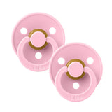 BIBS Pacifier - Colour | Latex | Baby Pink