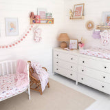 Bassinet Sheet / Change Pad Cover - Mermaid