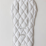 Pram Liner- Oatmeal & Stripe