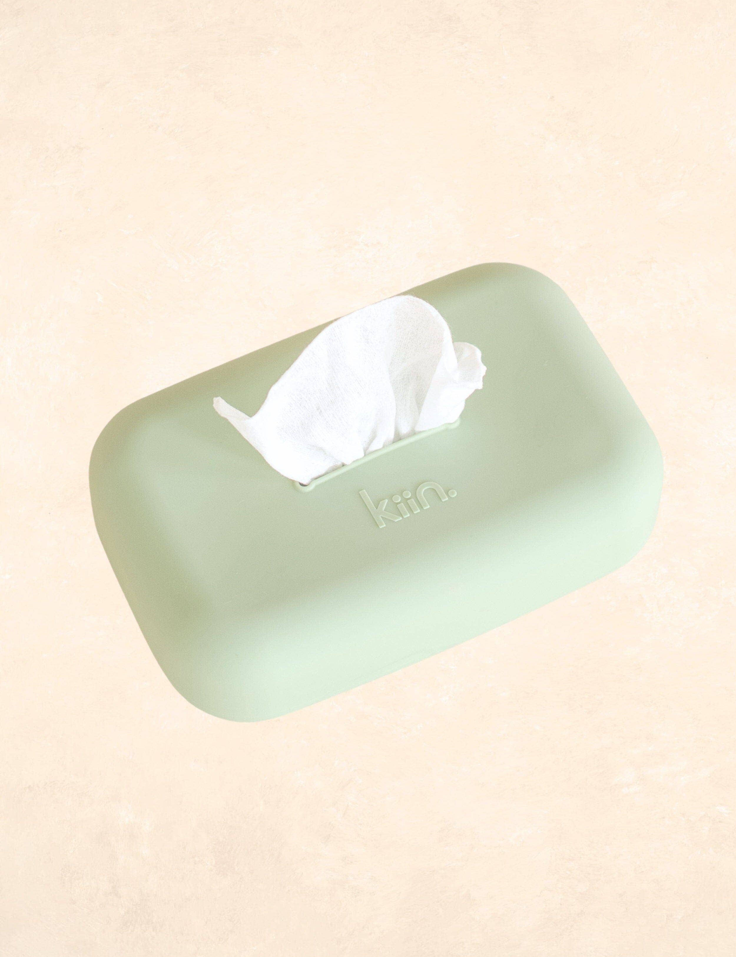 Silicone Wipes Cover - Sage