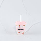 Dash in Pink Babycino Cup - 120ml (Straw Included)