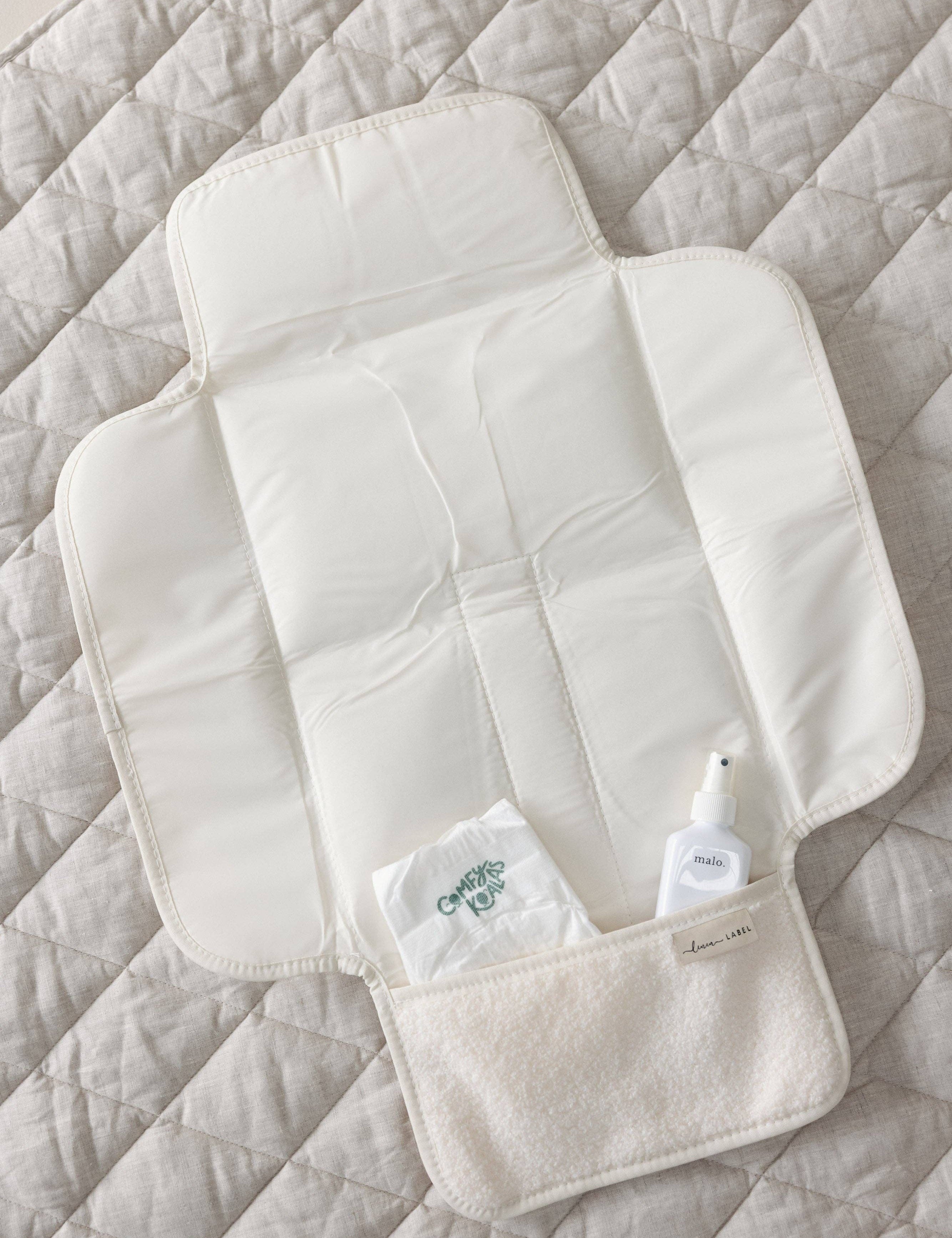 Teddy Change Mat Wallet - Snow Fawn