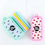 Silicone Straw Set: Strawberry