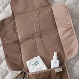 Teddy Change Mat Wallet - Nude