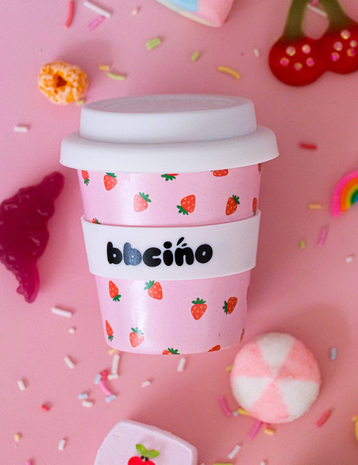 Berry BB Babycino Cup - 120ml (Straw Included)