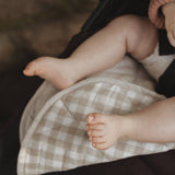 Pram Liner -Oatmeal & Gingham