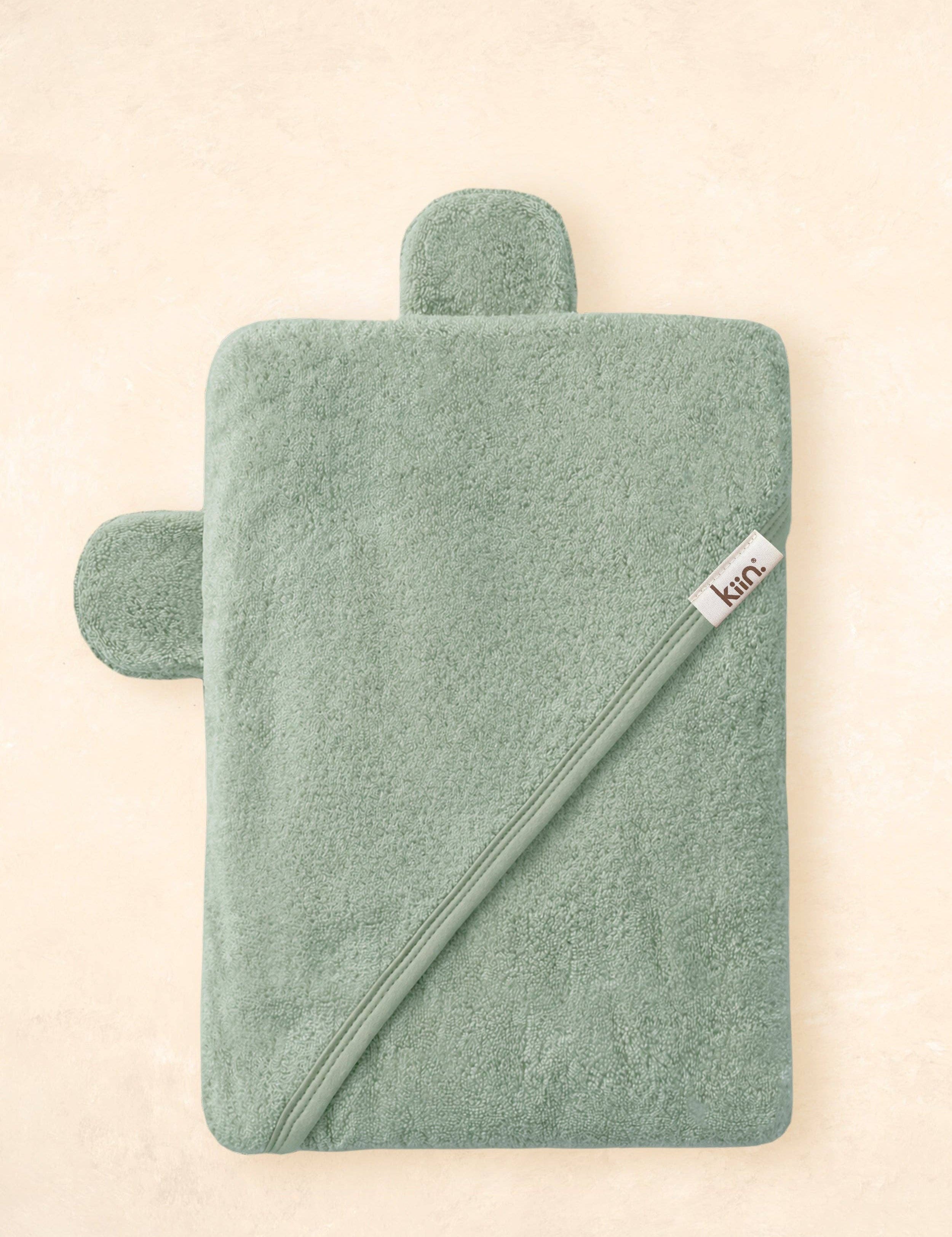 Hooded Towel - Sage