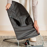 Bouncer Bliss - Woven, Petal quilt - Anthracite