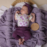 Mulberry Organic Pants with Frill
