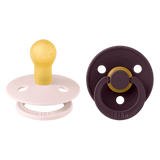 BIBS Pacifier - Colour | Latex | Petal/Plum