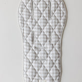 Pram Liner -Oatmeal & Gingham