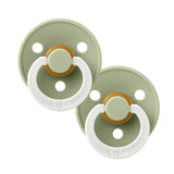 BIBS Pacifier - Colour | Latex | Night Glow | Sage